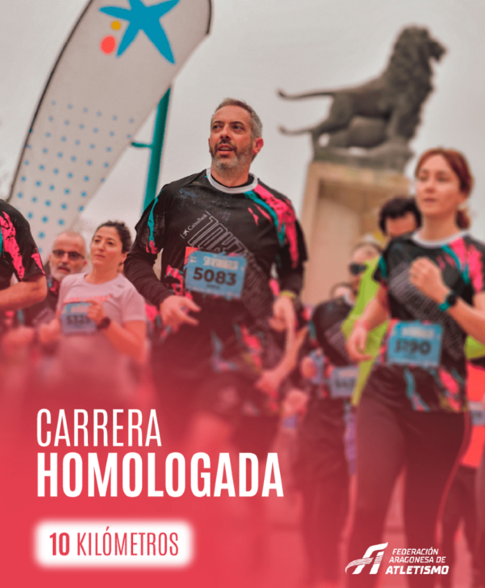 Corre como nunca: XVIII 10K Caixabank en el trazado más veloz de Zaragoza